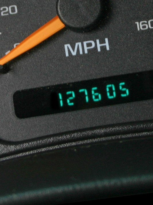 what information does the odometer provide