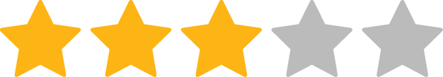 3 star rating